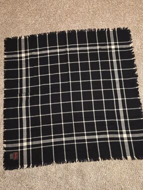 Vintage MANHATTAN MUFFLER Large "Cashmere Feel" Scarf